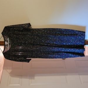 LuLaRoe Julia Dress Sixe XL